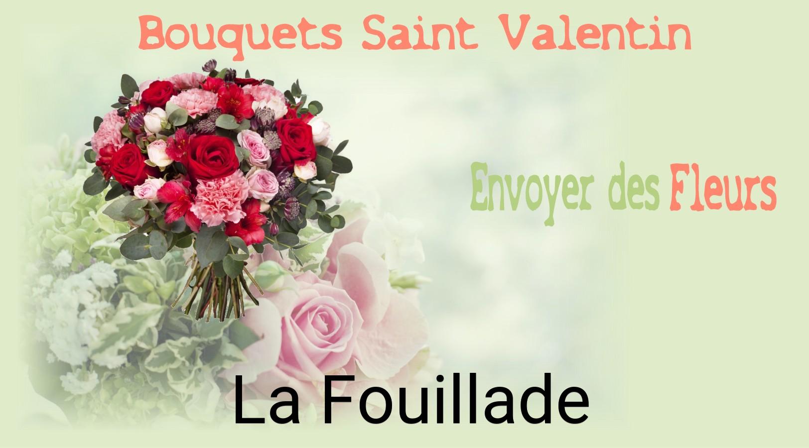 Roses de Saint-Valentin livrées à La Fouillade